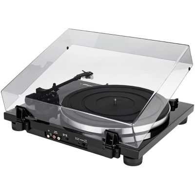 Thorens TD 201 Manual Turntable in Black with AT3600 Cartridge Hi-Fi Vinyl Player
