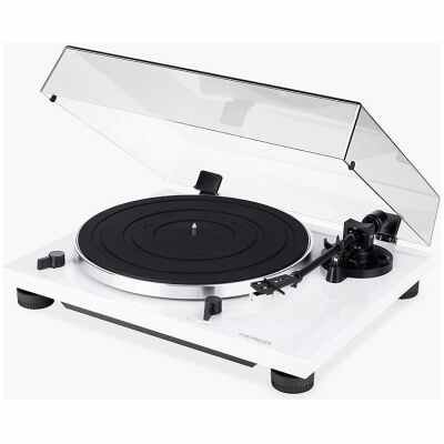 Thorens TD 201 Manual Turntable in White with AT3600 Cartridge Hi-Fi Vinyl Player Thorens TD 201 Manual Turntable in White with AT3600 Cartridge Hi-Fi Vinyl Player