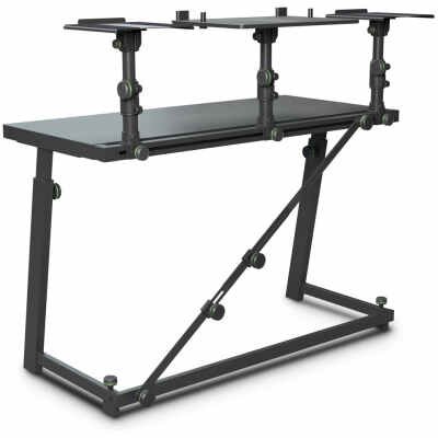 Gravity GFDJT01 DJ Table Adjustable Portable Equipment Stand