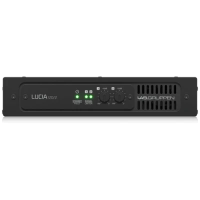 Lab.Gruppen LUCIA 120/2 Compact Matrix Amplifier - 2×60W Power for Commercial Installations Lab.Gruppen LUCIA 120/2 Compact Matrix Amplifier - 2×60W Power for Commercial Installations