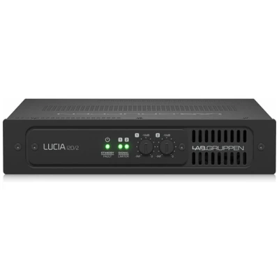 Lab.Gruppen LUCIA 120/2 Compact Matrix Amplifier - 2×60W Power for Commercial Installations Lab.Gruppen LUCIA 120/2 Compact Matrix Amplifier - 2×60W Power for Commercial Installations