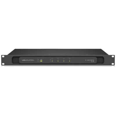 Lab Gruppen E54 500W 4-Channel Power Amplifier - Flexible Output, High-Performance Audio
