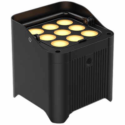 Chauvet DJ FREEDOMPARQ9 Freedom Par Q9 Battery Powered RGBAW LED Uplight Stage Fixture Chauvet DJ FREEDOMPARQ9 Freedom Par Q9 Battery Powered RGBAW LED Uplight Stage Fixture