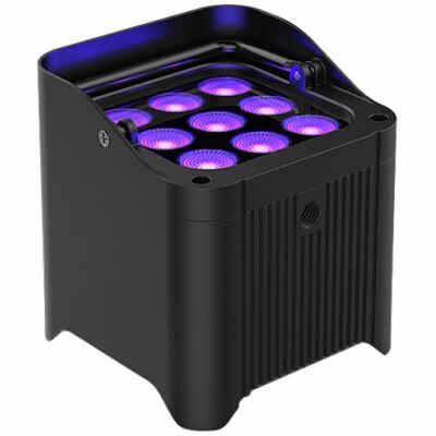 Chauvet DJ FREEDOMPARH9IPX4 Freedom Par H9 IP X4 Wireless Battery LED Wash Light Bundle Chauvet DJ FREEDOMPARH9IPX4 Freedom Par H9 IP X4 Wireless Battery LED Wash Light Bundle
