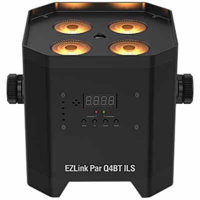Chauvet DJ EZLINKPARQ4BTILS EZ Link Par Q4BT ILS Wireless LED Stage Light System Chauvet DJ EZLINKPARQ4BTILS EZ Link Par Q4BT ILS Wireless LED Stage Light System