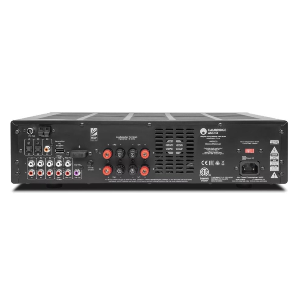 Cambridge Audio AXR100 Stereo Receiver – Powerful Hi-Fi Sound Cambridge Audio AXR100 Stereo Receiver – Powerful Hi-Fi Sound