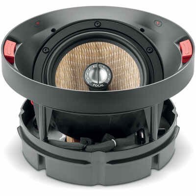 Focal 300 ICA6 Angled Coaxial In-Ceiling Speaker for Home Theater & Hi-Fi