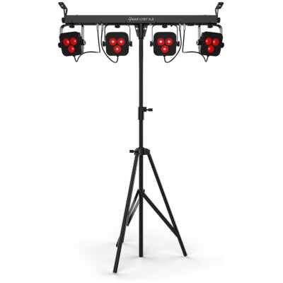 Chauvet DJ 4BARLTBTILS 4BAR LT BT ILS Wireless LED Lighting System with Tripod and Bag Chauvet DJ 4BARLTBTILS 4BAR LT BT ILS Wireless LED Lighting System with Tripod and Bag