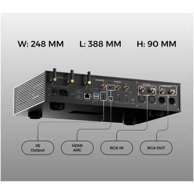 Eversolo DMP-A8 Music Streamer High Quality Digital Audio Player for Home Studio