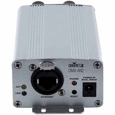 Chauvet DJ DMX-AN 2 Artnet to DMX Converter for Professional Lighting Chauvet DJ DMX-AN 2 Artnet to DMX Converter for Professional Lighting