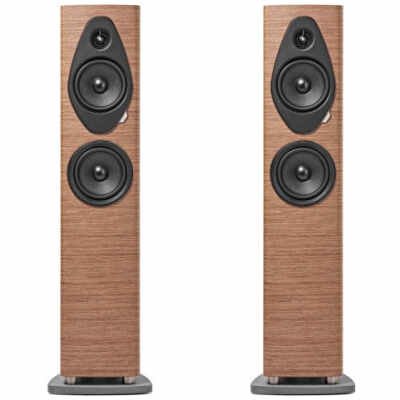 Sonus Faber Sonetto III G2 Floorstanding Tower Speaker Walnut DIF433RFI