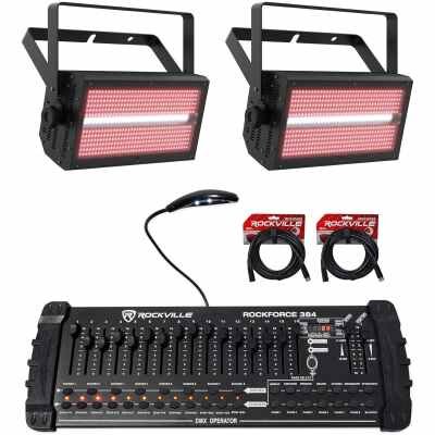 Chauvet DJ Shocker Panel FX LED Panel with 3 & 5 Pin DMX for Stage Effects Chauvet DJ Shocker Panel FX LED Panel with 3 & 5 Pin DMX for Stage Effects