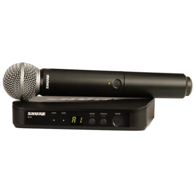Shure BLX24RUK/SM58-H8E Wireless Vocal System with SM58 Microphone