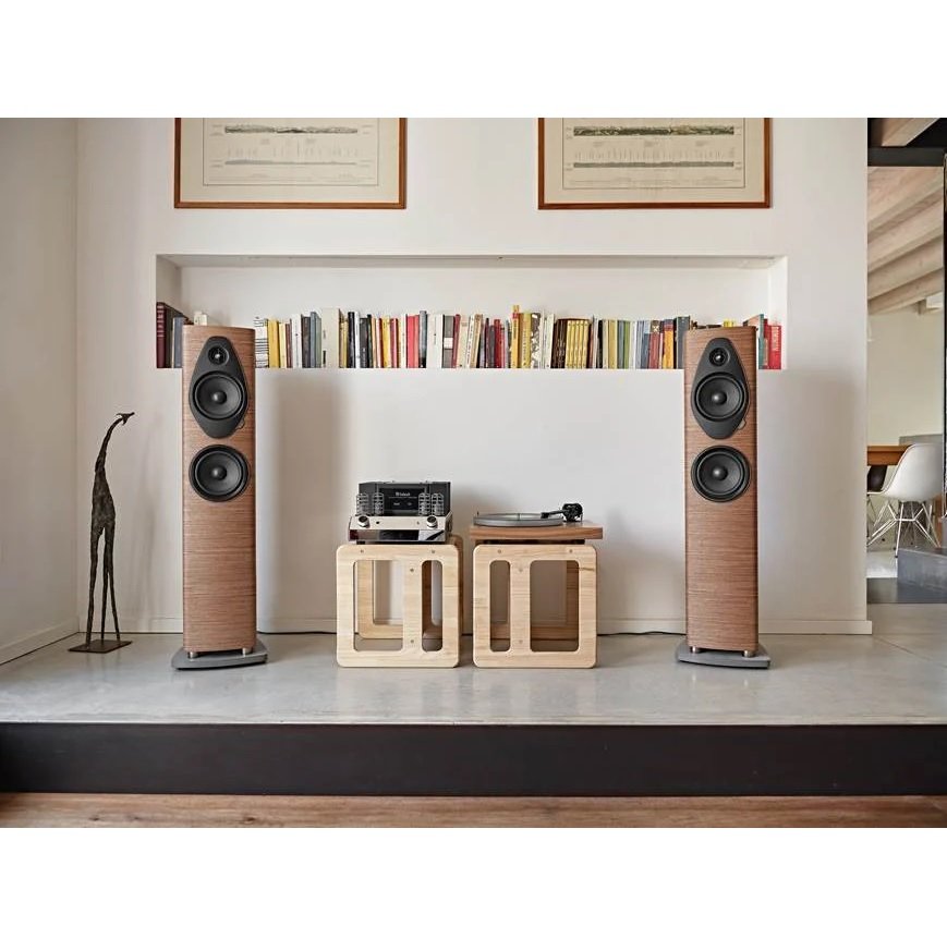 Sonus Faber Sonetto III G2 Floorstanding Tower Speaker Walnut Sonus Faber Sonetto III G2 Floorstanding Tower Speaker Walnut