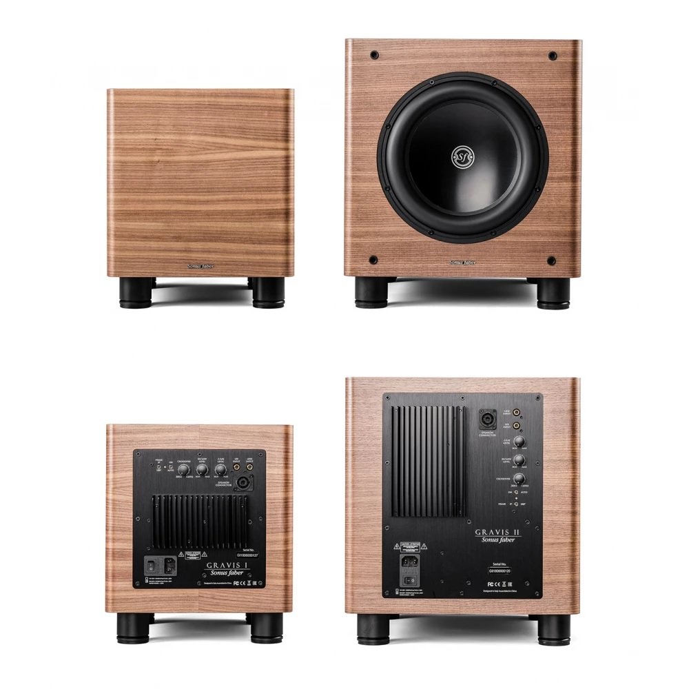 Sonus Faber Gravis I Compact Subwoofer Walnut Wood Sonus Faber Gravis I Compact Subwoofer Walnut Wood