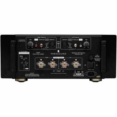 Parasound A21+ 2-Channel Stereo Power Amplifier Ultra-High Fidelity - Black