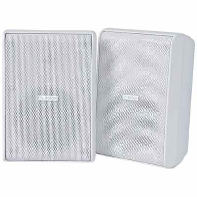 Bosch LB20-PC60EW-5L 5" IP65 70/100V White Cabinet Speakers Pair Bosch LB20-PC60EW-5L 5" IP65 70/100V White Cabinet Speakers Pair