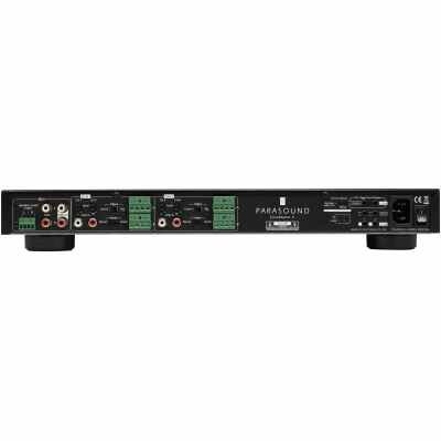 Parasound ZM4 Professional 4-Channel 1RU Amplifier - Pascal Class D Technology