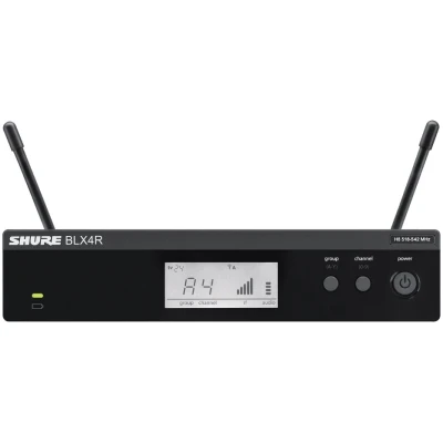 Shure BLX4R Rack Mount Wireless Receiver -Reliable Pro Audio & onsistent sound quality