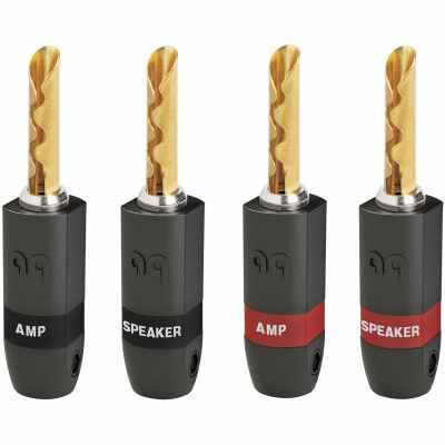 AudioQuest SureGrip® 300 High-Performance Banana Speaker Connectors (9 AWG Compatible) - Per Unit AudioQuest SureGrip® 300 High-Performance Banana Speaker Connectors (9 AWG Compatible) - Per Unit