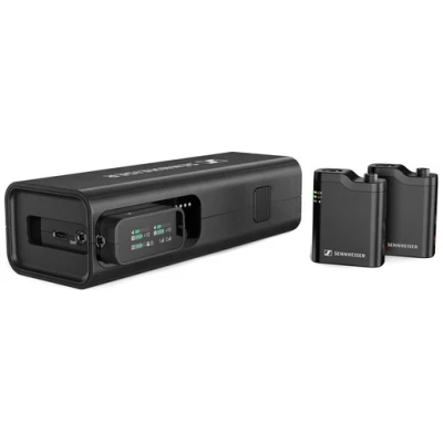 Sennheiser Profile 2-Person Clip-On Wireless Audio System/Recorder Kit with ME 2 Lavalier Microphones (2.4 GHz)
