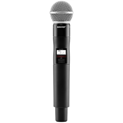 Shure QLXD2/SM58-G51 Wireless Handheld Transmitter | UHF Pro Audio