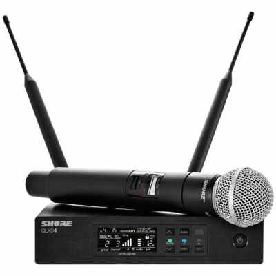 Shure QLXD2/SM58-G51 Wireless Handheld Transmitter | UHF Pro Audio