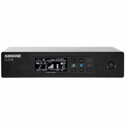Shure QLXD4UK-G51 Digital Wireless Receiver | UHF, Pro Audio