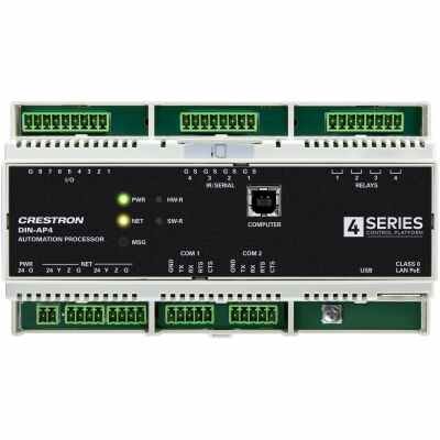 Crestron DIN-AP4 4-Series DIN Rail Control Processor