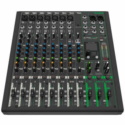 Mackie ProFX12v3+ 12-Channel Analog Mixer w/ FX, USB & Bluetooth