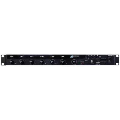 Australian Monitor HSMIX-V2 9-Channel Mono Mixer | Bluetooth, MP3, Tones Australian Monitor HSMIX-V2 9-Channel Mono Mixer | Bluetooth, MP3, Tones
