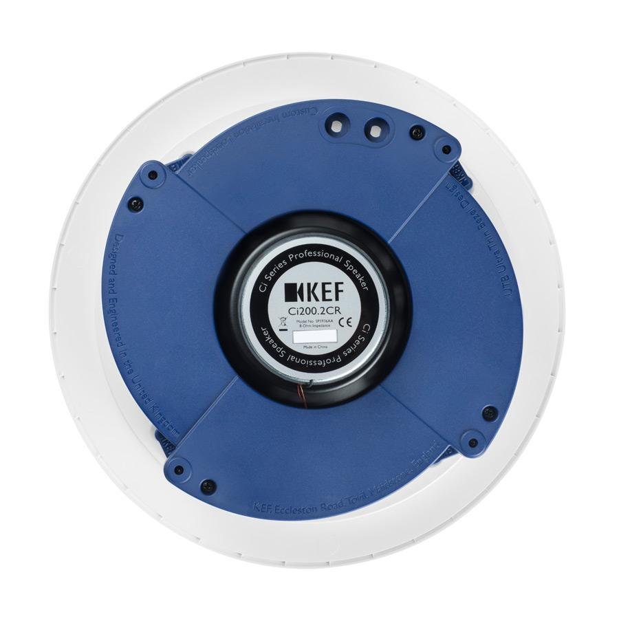 KEF Ci200.2CR 2-Way 8-Inch Uni-Q Flush-Mount In-Ceiling Speaker - 8 ohms KEF Ci200.2CR 2-Way 8-Inch Uni-Q Flush-Mount In-Ceiling Speaker - 8 ohms