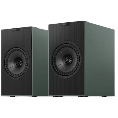KEF Coda W Wireless HiFi Speaker – Moss Green Finish KEF Coda W Wireless HiFi Speaker – Moss Green Finish