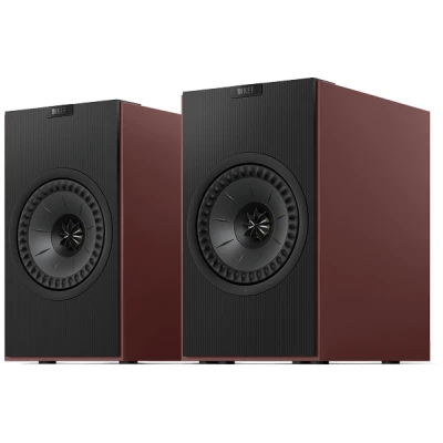 KEF Coda W Wireless HiFi Speaker Wintage Burgendy Finish KEF Coda W Wireless HiFi Speaker Wintage Burgendy Finish