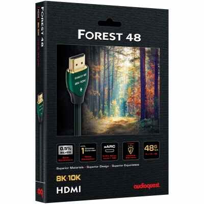 AudioQuest HDM48FOR300 Forest 48 HDMI 2.1 Cable | 48Gbps Ultra HD AudioQuest HDM48FOR300 Forest 48 HDMI 2.1 Cable | 48Gbps Ultra HD