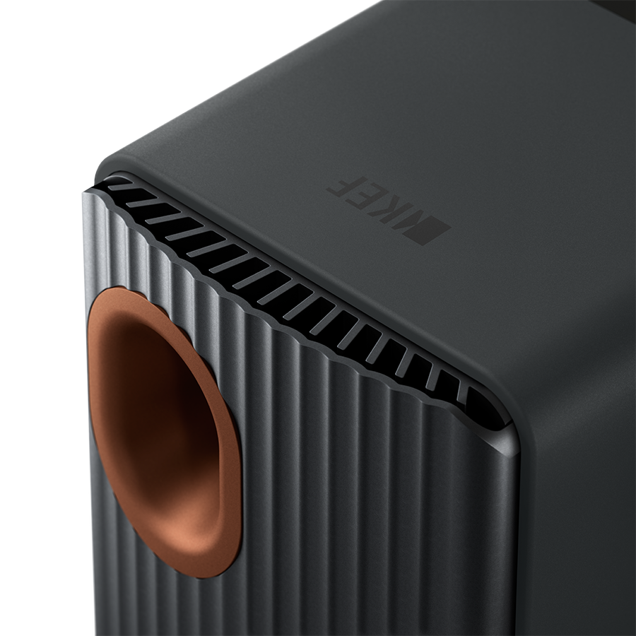 KEF LS50W II Wireless Speakers, Carbon Black KEF LS50W II Wireless Speakers, Carbon Black