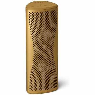 KEF MUO HiFi Bluetooth Speakers - Amber Haze KEF MUO HiFi Bluetooth Speakers - Amber Haze