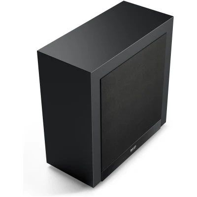 KEF T2 Slim Profile Subwoofer Black - Deep, Compact Bass Performance KEF T2 Slim Profile Subwoofer Black - Deep, Compact Bass Performance