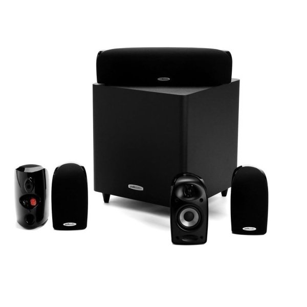 Polk Audio TL1600 5.1 Home Theater System – Black Polk Audio TL1600 5.1 Home Theater System – Black