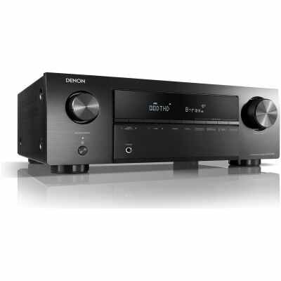 Denon AVRX250BTBKE2 5.1Ch 4K AV-Receiver with HEOS Built-in