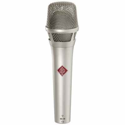 Neumann KMS 105 Live Vocal Condenser Microphone (Nickel) | Professional Stage Mic