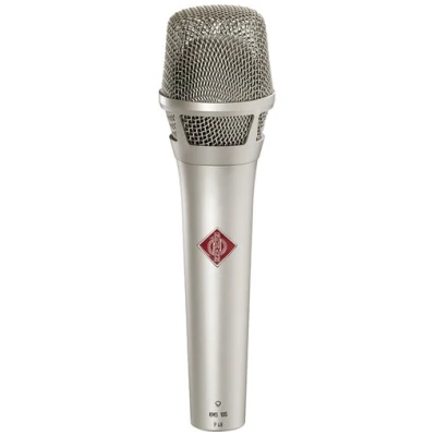 Neumann KMS 105 Live Vocal Condenser Microphone (Nickel) | Professional Stage Mic