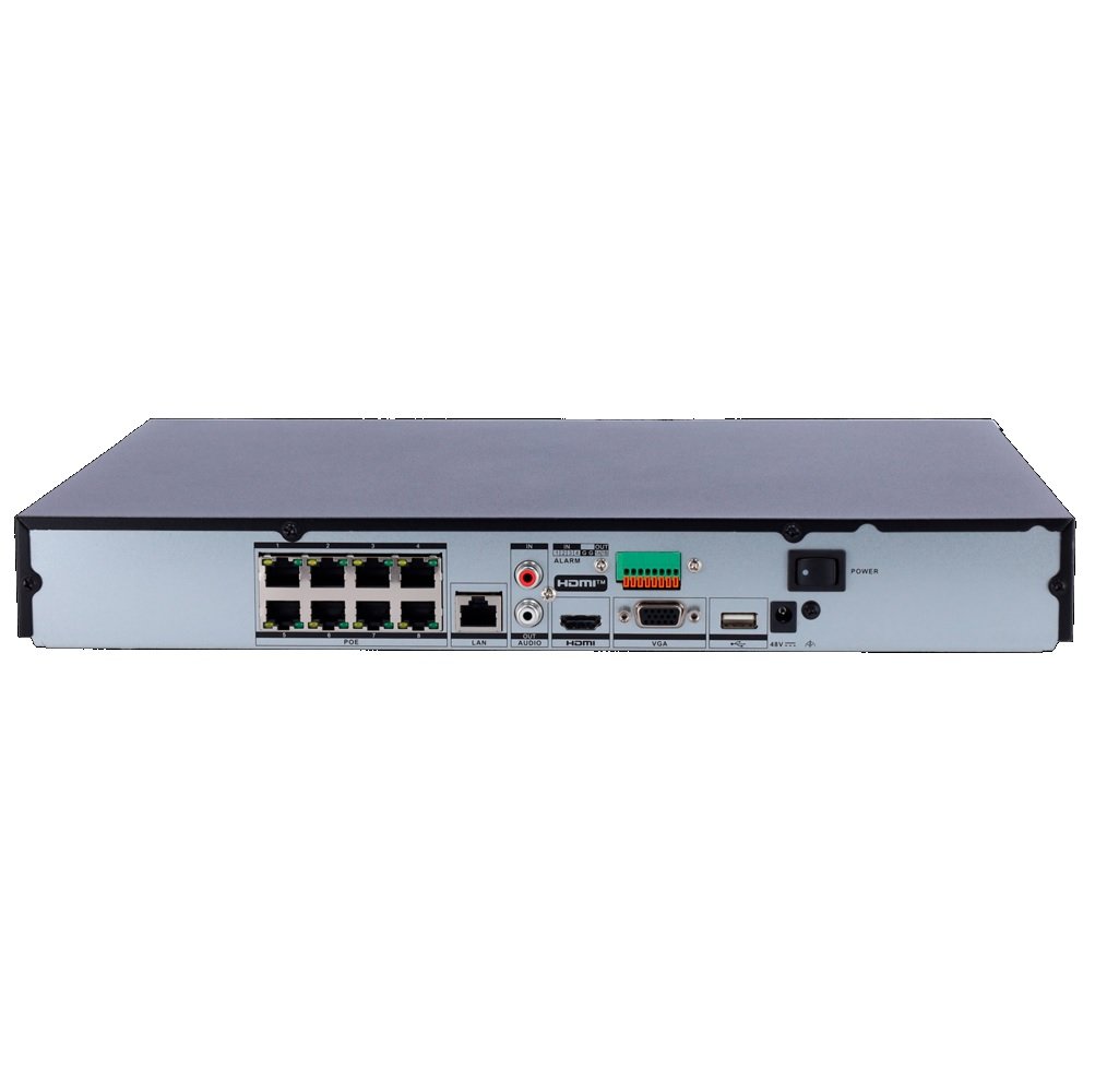 Hikvision DS-7608NXI-K2/8P 8-ch PoE 1U K Series AcuSense 4K NVR Hikvision DS-7608NXI-K2/8P 8-ch PoE 1U K Series AcuSense 4K NVR
