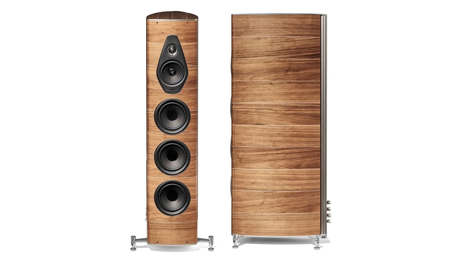 Sonus faber Olympica V Nova Floorstanding Speakers - Walnut Sonus faber Olympica V Nova Floorstanding Speakers - Walnut