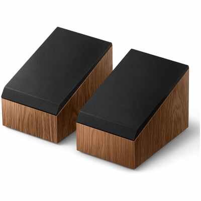 KEF R8a Meta Walnut Dolby Atmos Surround Speaker | Uni-Q with MAT Technology