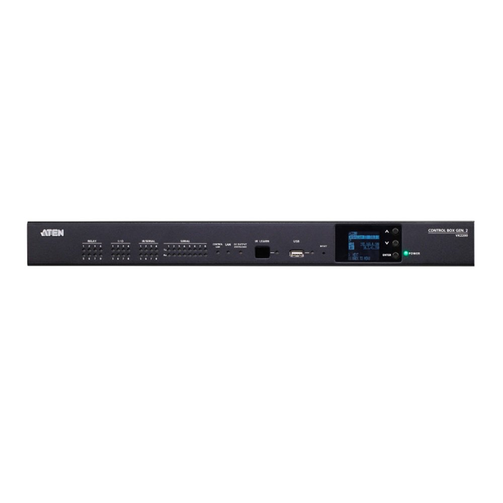 ATEN VK2200 Dual LAN Control Box Gen 2 – Smart Power ATEN VK2200 Dual LAN Control Box Gen 2 – Smart Power
