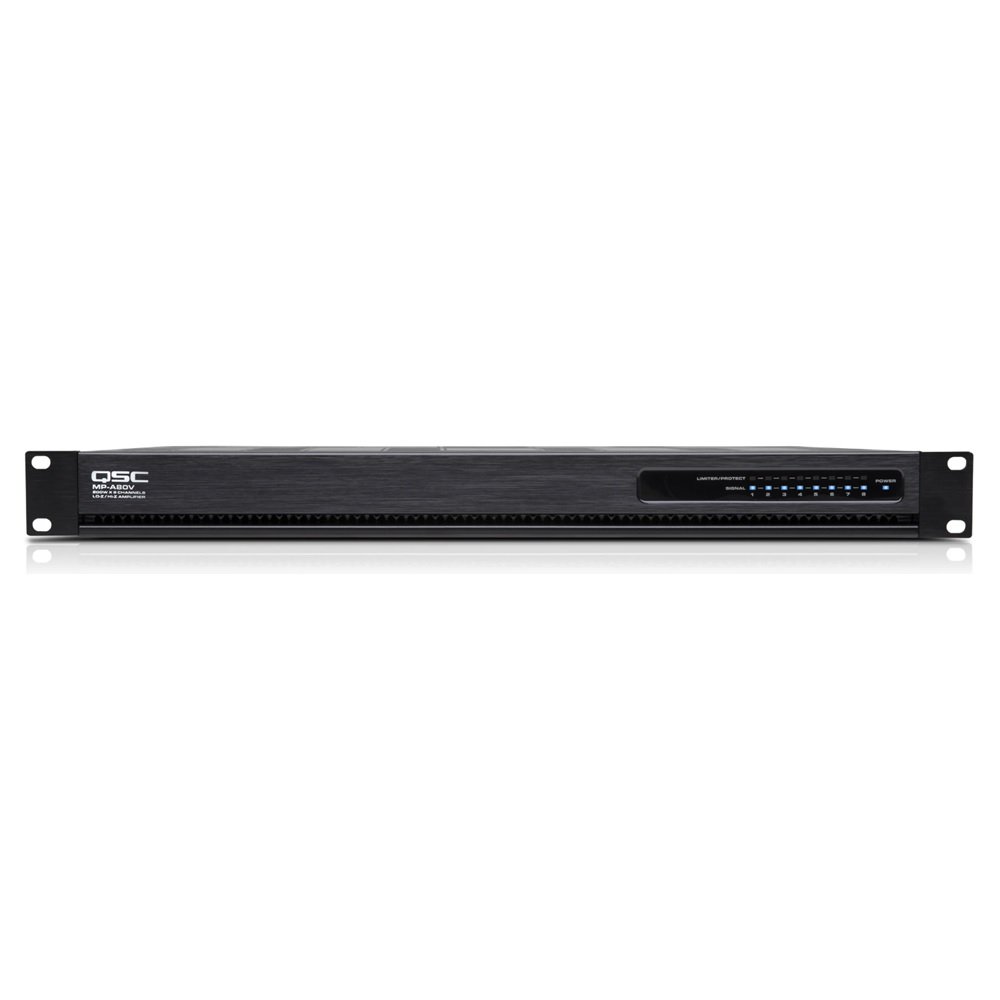 QSC MP-A80V Multi-Channel Amplifier - Advanced, Powerful & Efficient Audio Solution QSC MP-A80V Multi-Channel Amplifier - Advanced, Powerful & Efficient Audio Solution