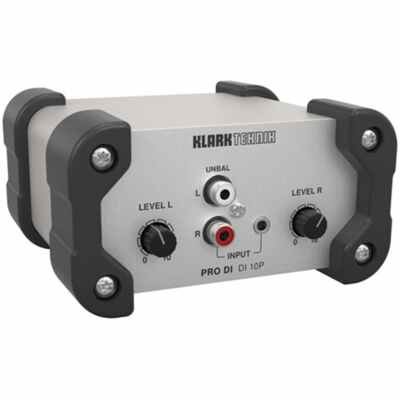 Klark Teknik DI10P Passive DI Box - Premium Clean Audio Power