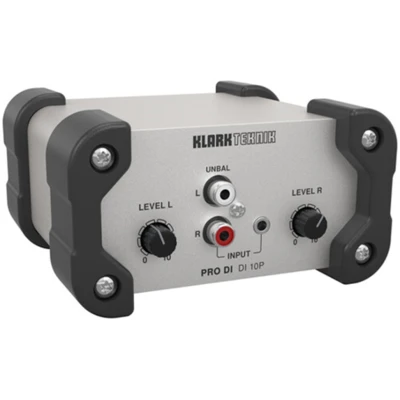 Klark Teknik DI10P Passive DI Box - Premium Clean Audio Power
