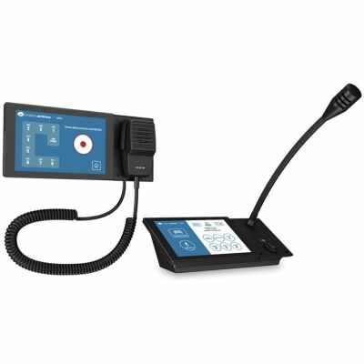 Q-SYS PS-TSCG3 Touchscreen Paging Station – Ultimate Smart Paging Control Station